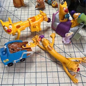 Nickelodeon CATDOG retro vintage figure bundle 4 pcs 207 9876